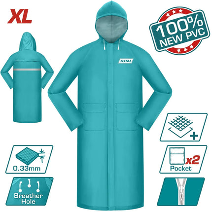 معطف مطر XL - توتال