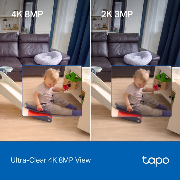 كاميرا بدقة 8 ميجا بكسل وايفاي متحركة داخلي | Tapo.C260 | Tapo كاميرا بدقة 8 ميجا بكسل وايفاي متحركة داخلي | Tapo.C260 | Tapo