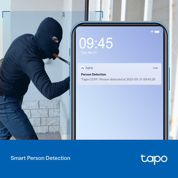 كاميرا خارجية 3 ميجا بكسل | Tapo.C310 | Tapo كاميرا خارجية 3 ميجا بكسل | Tapo.C310 | Tapo