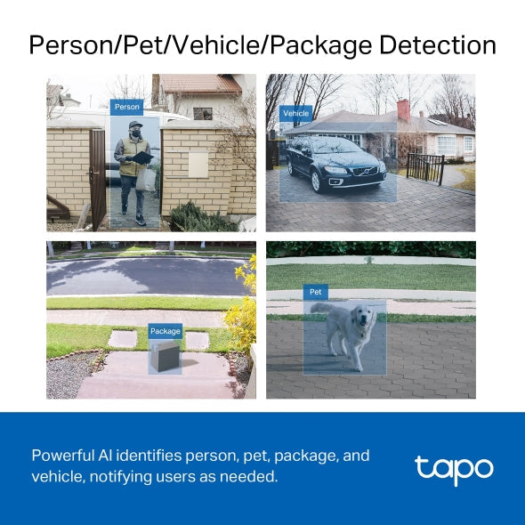 جرس باب فيديو ذكي يعمل بالبطارية من Tapo /D230S1 | Tapo
