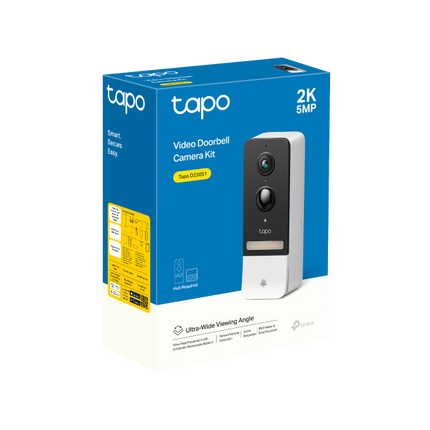 جرس باب فيديو ذكي يعمل بالبطارية من Tapo /D230S1