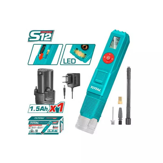 Tire Inflator 12V Total TACLI12011
