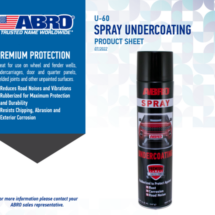 طلاء أسفل السيارة ( جوما ) من ابرو ABRO