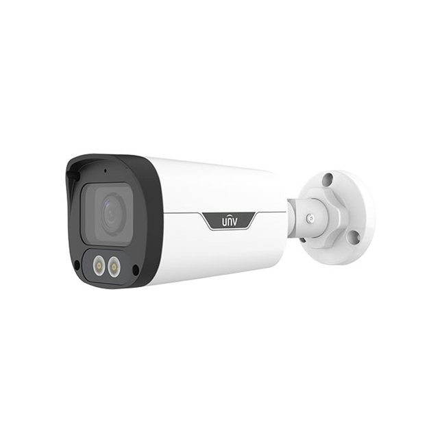 IP كاميرا خارجي ثابتة كلرهنتر ملون بدقة 5 ميجابكسل | Uniview.IPC2315LE.DF40KM.WP