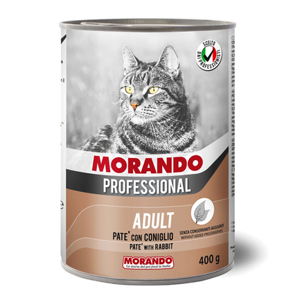 Morando ADULT PATÉ WITH RABBIT 400g