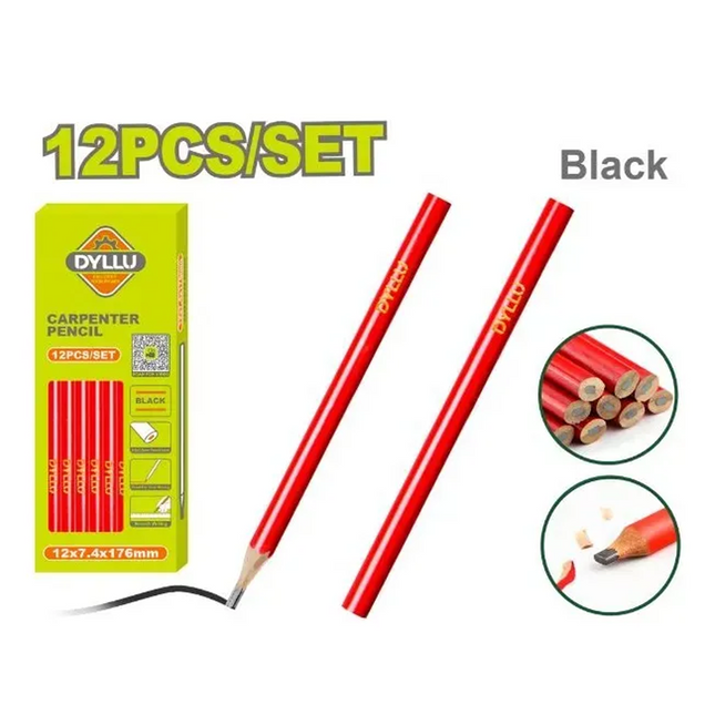 قلم رصاص نجارين ديلو 12قطعة