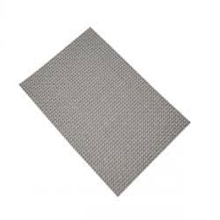 KITCHENCRAFT WOVEN PLACEMAT, METALLIC GREY, 30X45CM