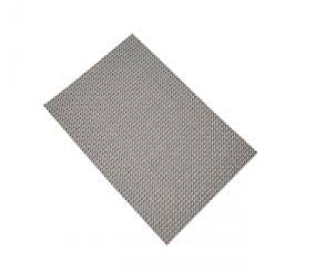 KITCHENCRAFT WOVEN PLACEMAT, METALLIC GREY, 30X45CM