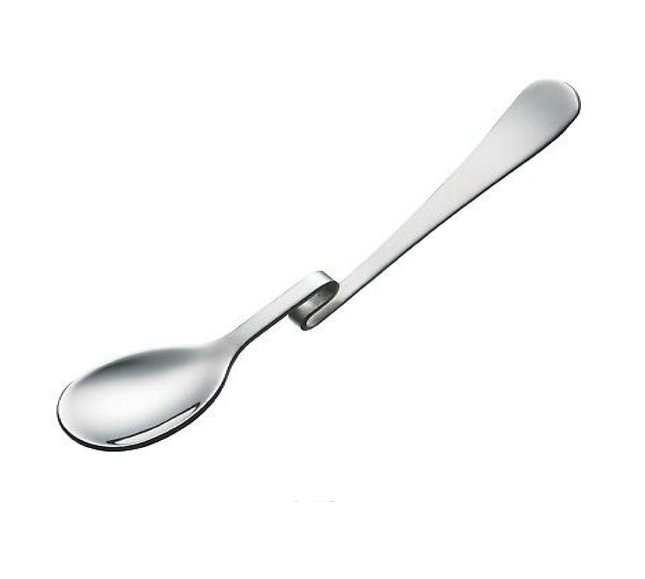 KITCHEN CRAFT STAINLESS STEEL HOOK-ON JAM PRESERVE SPOON KCJAMSPOON