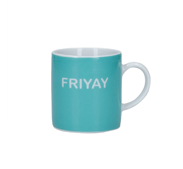 KITCHEN CRAFT FRIYAY 80ML ESPRESSO CUP WITH SAUCER