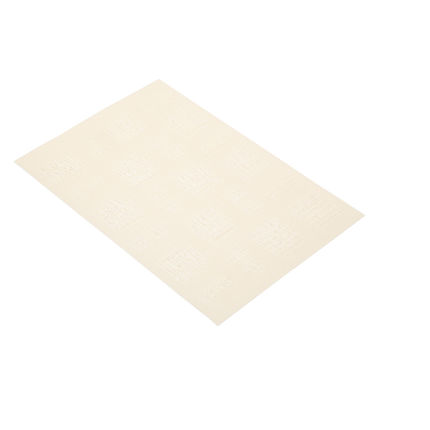 KITCHENCRAFT WOVEN CREAM SQUARE PLACEMAT