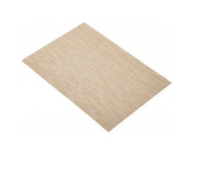 KITCHEN CRAFT WOVEN PLACEMAT, BEIGE MIX, 30X45CM