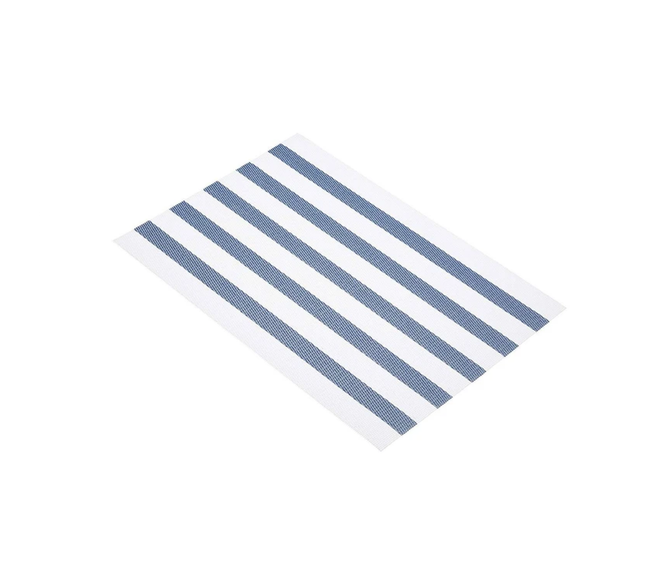 KITCHENCRAFT PLACEMAT - WHITE AND BLUE - KCPMBLU08