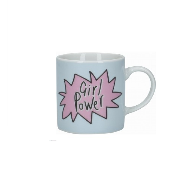 ESPRESSOTASS PORTSELAN 80ML 'GIRL POWER' KITCHENCRAFT