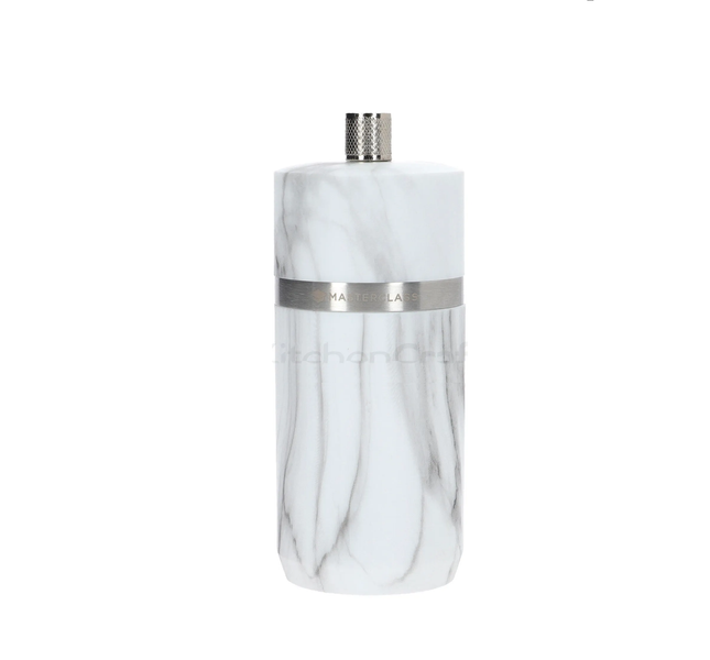 MASTERCLASS SALT OR PEPPER MILL (12CM) - MARBLE FINISH