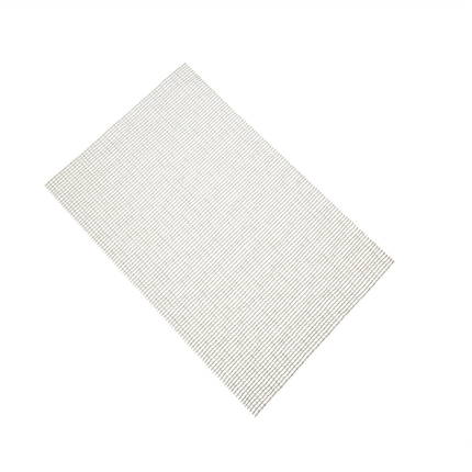 KITCHENCRAFT WOVEN METALLIC SILVER PLACEMAT