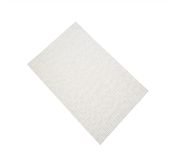 KITCHENCRAFT WOVEN METALLIC SILVER PLACEMAT
