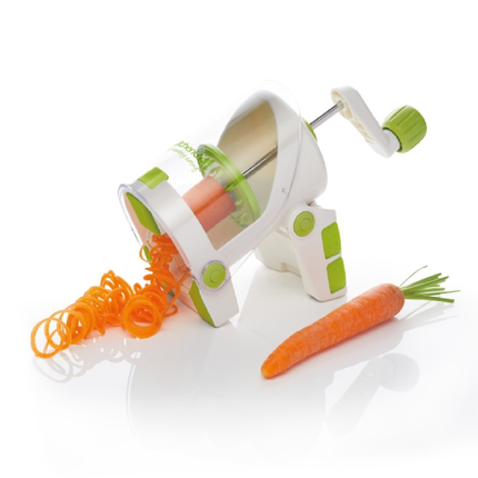 KITCHENCRAFT HEALTHY EATING 3 BLADE COMPACT FRUIT AND VEGETABLE SPIRALIZER