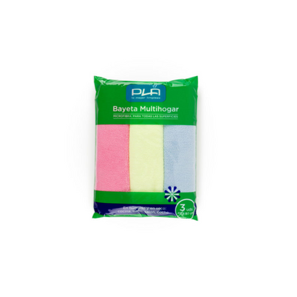 ممسحة مايكروفايبر من بلا - 3 قطع