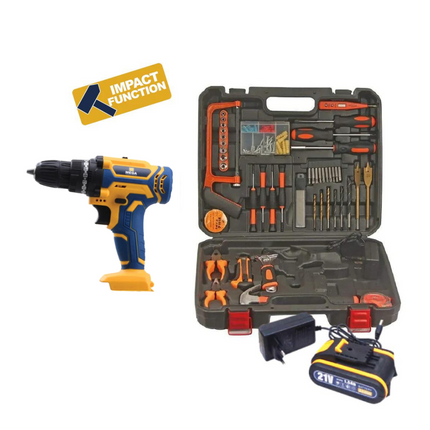 دريل ميجا شاكوش شحن 21 فولت