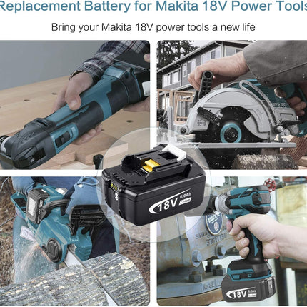 بطارية 18 فولت 6000 مللي أمبير BL1860 من ماكيتا Makita