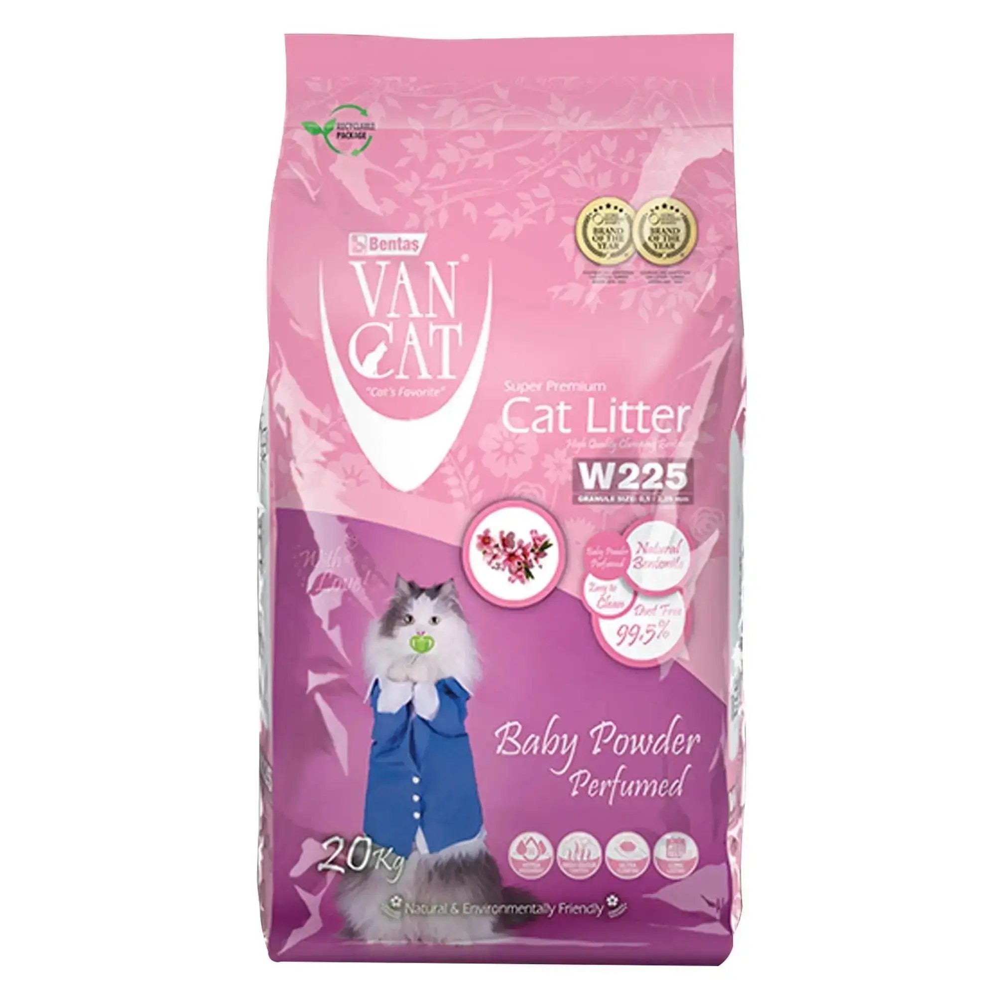 Vancat Litter Baby Powder 20 KG |