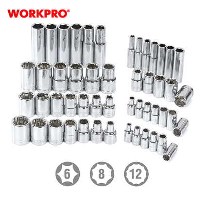 طقم عدة 320 قطعة من وورك برو (W003055WE)