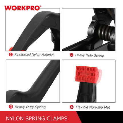 WORKPRO 3-inch Carpenter's Clamp (W032001WE)
