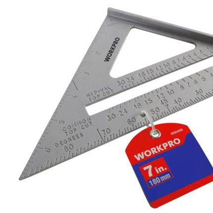 مثلث علام من الألومنيوم WORKPRO مقاس 7 بوصات | W064006WE