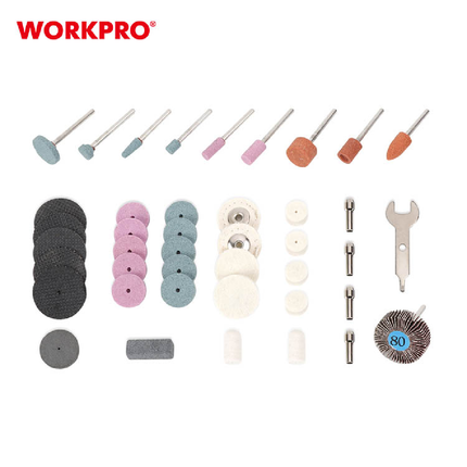 طقم اكسسوارات درمل 295 قطغة من وورك برو (W124054WE)