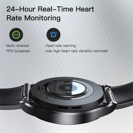 ساعة ذكية Smart Watch لاسلكية دائرية مقاومة للماء 1.32 بوصة من YESIDO