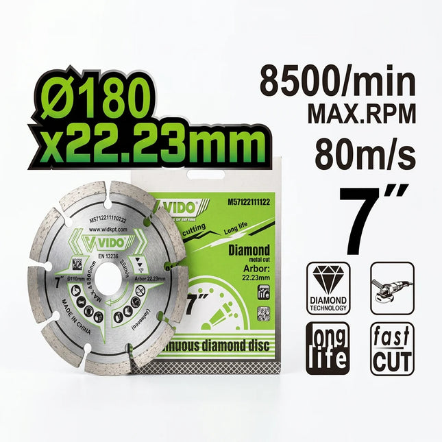 صينية قص حجر 7" مفتوحة من فيدو (WD71221180222)