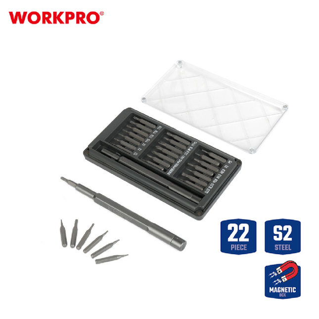 WORKPRO 21-Piece Bit Driver Set (WP200511)