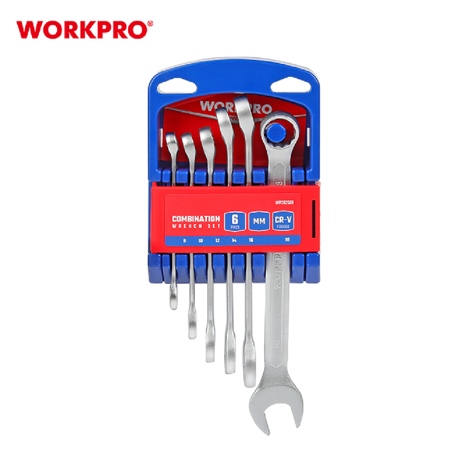 WORKPRO 6-piece Ratchet Wrench Set (WP202501)
