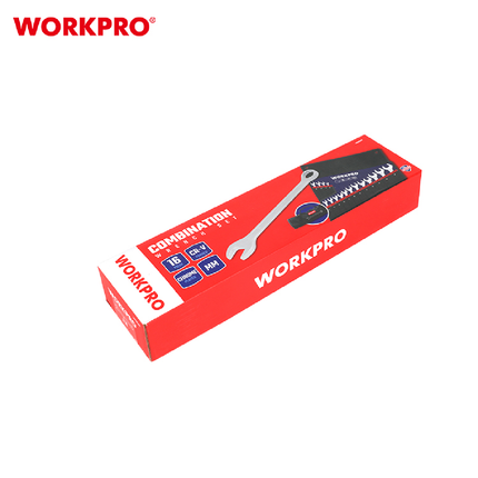 Workpro 16-Piece Combination Wrench Set (WP202503)