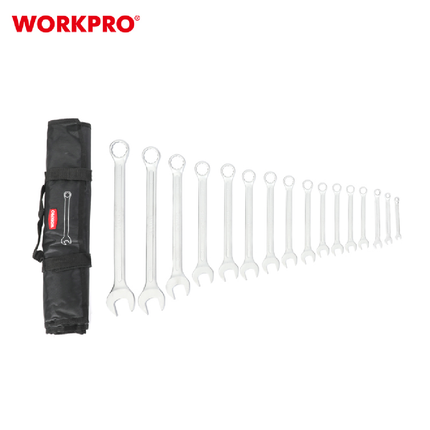 Workpro 16-Piece Combination Wrench Set (WP202503)