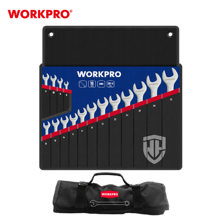 Workpro 16-Piece Combination Wrench Set (WP202503)