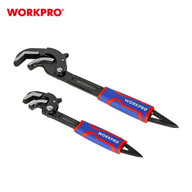 WORKPRO Multi-Grip Pipe Wrench Set (WP202574)