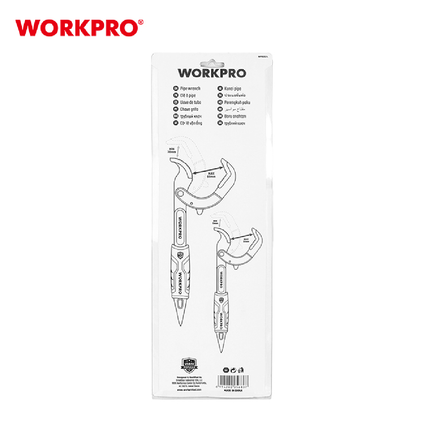 WORKPRO Multi-Grip Pipe Wrench Set (WP202574)