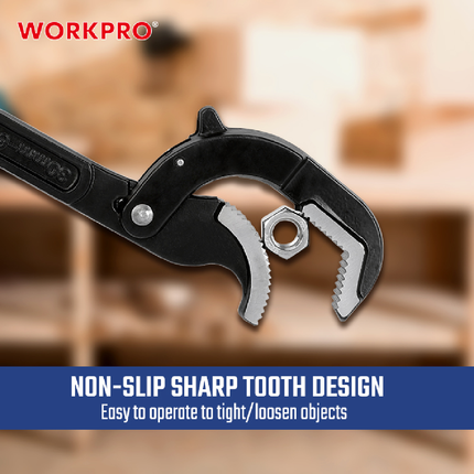 WORKPRO Multi-Grip Pipe Wrench Set (WP202574)