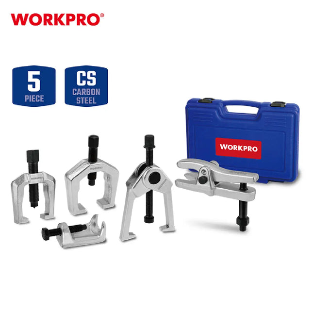 WORKPRO 5-piece Bell-end Flare Nut Wrench Set (WP204011)