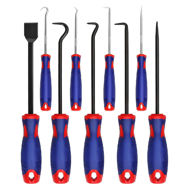 Workpro 9-Piece Hook Set for Seals (WP204018)