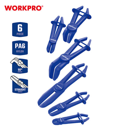 WORKPRO 6-Piece Locking Pliers Set (WP204019)