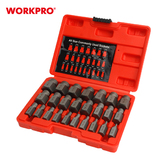 WORKPRO 25-Piece Lug Nut Removal Set (WP204022)