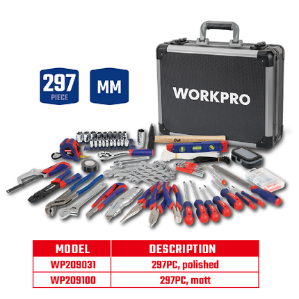 WORKPRO 297-Piece Tool Kit (WP209031)