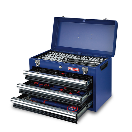 WORKPRO Tool Box 408 Pieces 3 Drawers (WP209034)