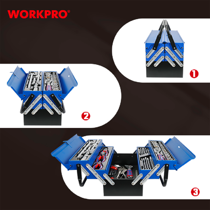 WORKPRO 93-piece Tool Kit (WP209035)