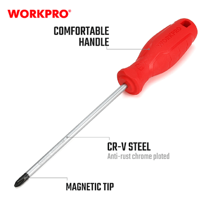 WorkPro Phillips Screwdriver 100*PH2 (WP221009)