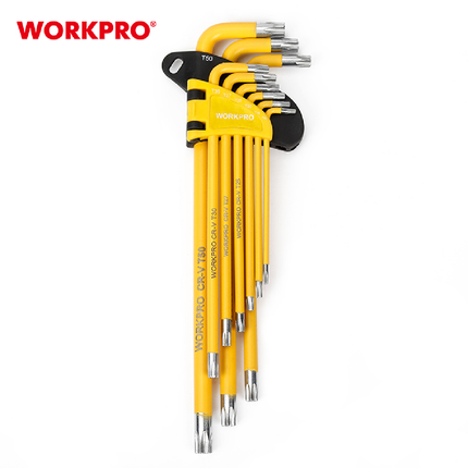 WORKPRO 9-Piece Long Torx Key Set (WP222008)