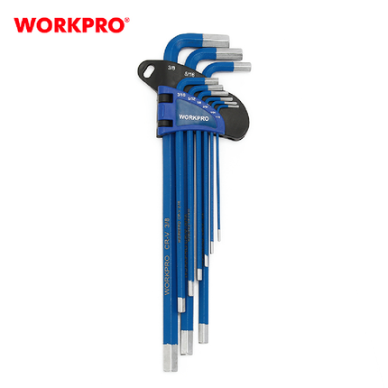 WORKPRO 9-Piece Long Hex Key Set (WP222015)